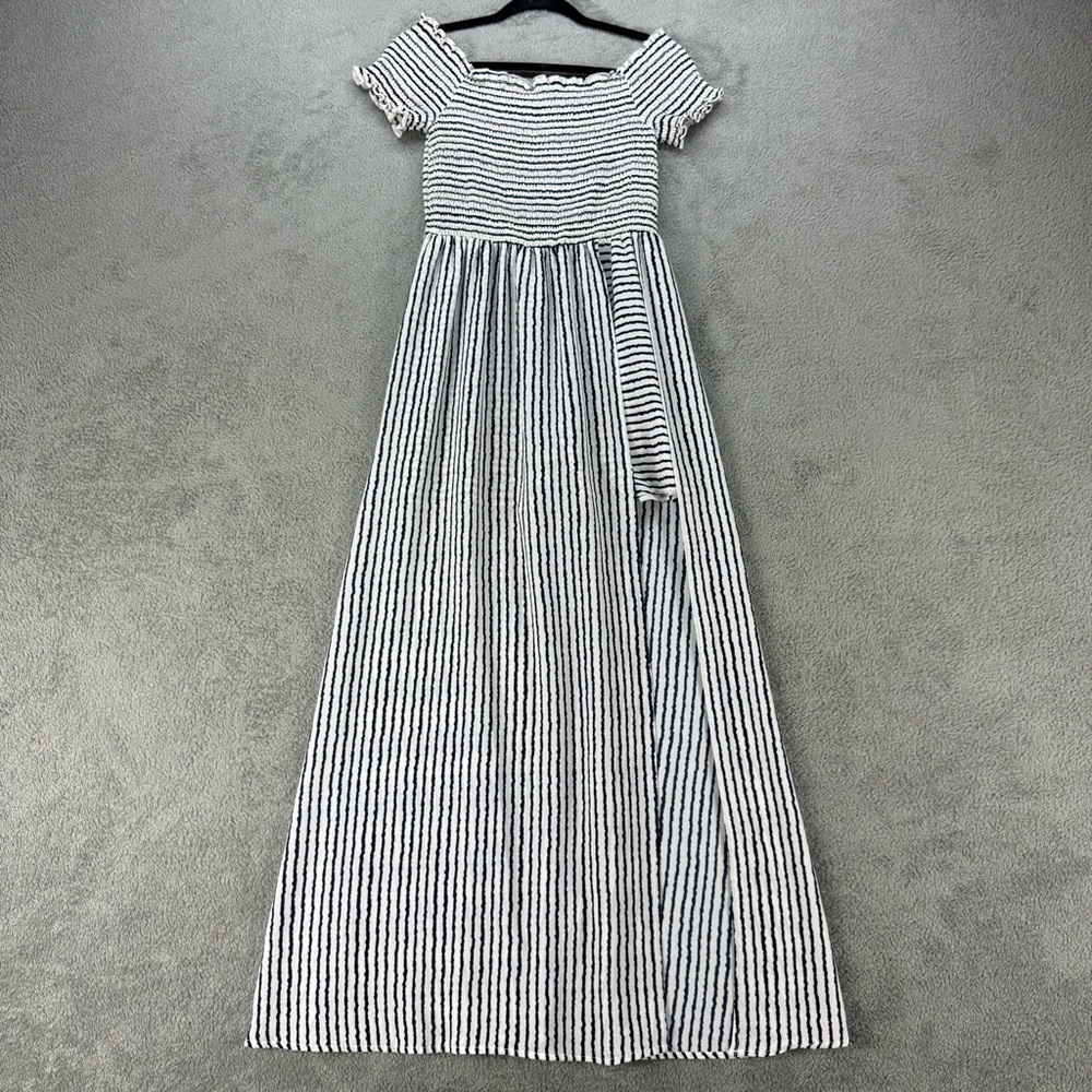 Stella Tweed Side Slit Romper Maxi Dress